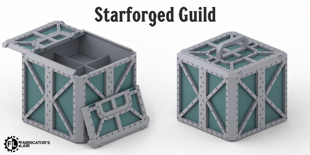 11th Edition Competitive Folding Terrain - Starforged Guild | Ready to Play | Color & Storage Box Options | High Durability and Quality