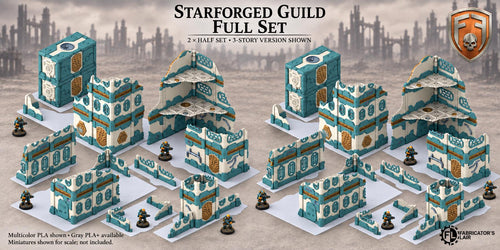 11th Edition Competitive Folding Terrain - Starforged Guild | Ready to Play | Color & Storage Box Options | High Durability and Quality