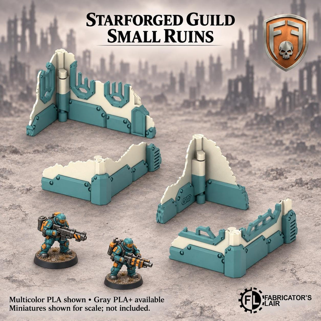 11th Edition Competitive Folding Terrain - Starforged Guild | Ready to Play | Color & Storage Box Options | High Durability and Quality