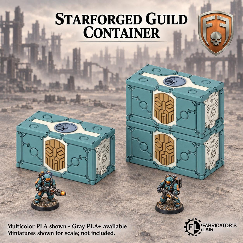 11th Edition Competitive Folding Terrain - Starforged Guild | Ready to Play | Color & Storage Box Options | High Durability and Quality