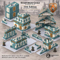 11th Edition Competitive Folding Terrain - Starforged Guild | Ready to Play | Color & Storage Box Options | High Durability and Quality