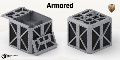 11th Edition Compatible Foldable Terrain Storage Box | Printed in TOUGH PLA+