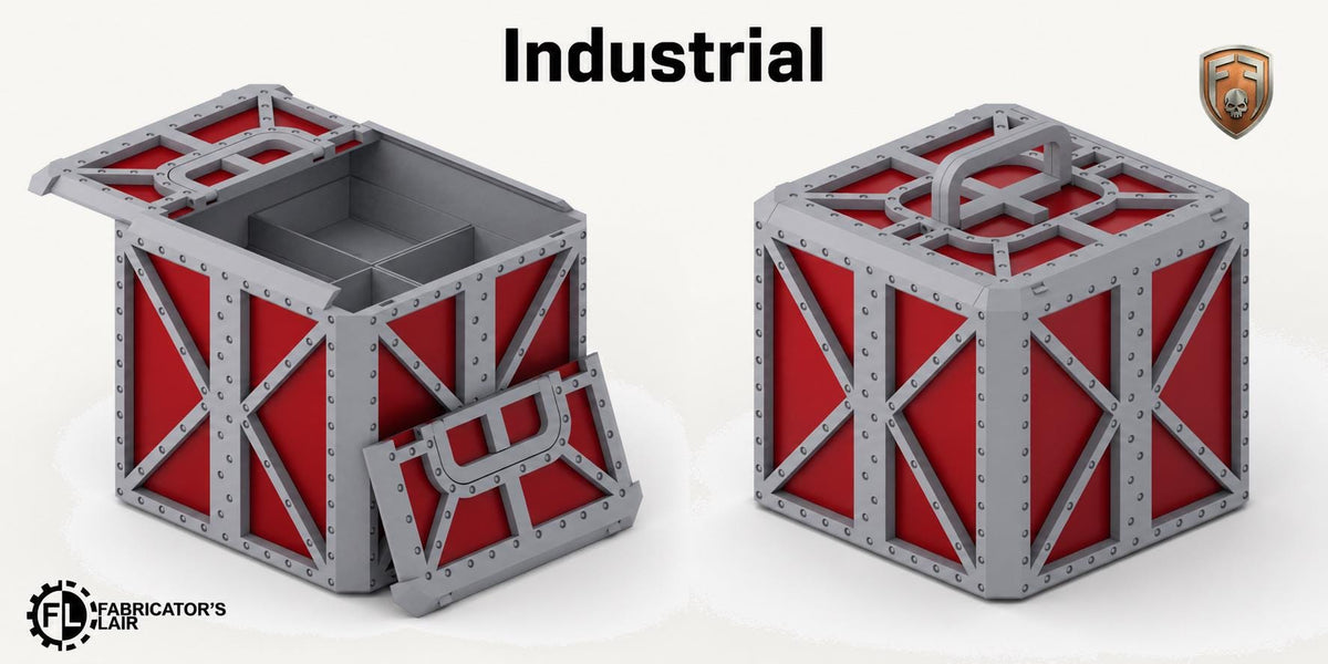 11th Edition Compatible Foldable Terrain Storage Box | Printed in TOUGH PLA+